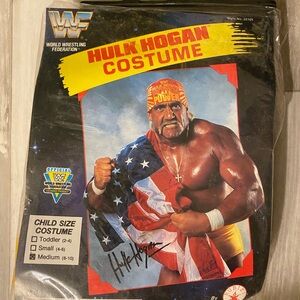 Rubie's Hulk Hogan Costume Yellow Red White Blue